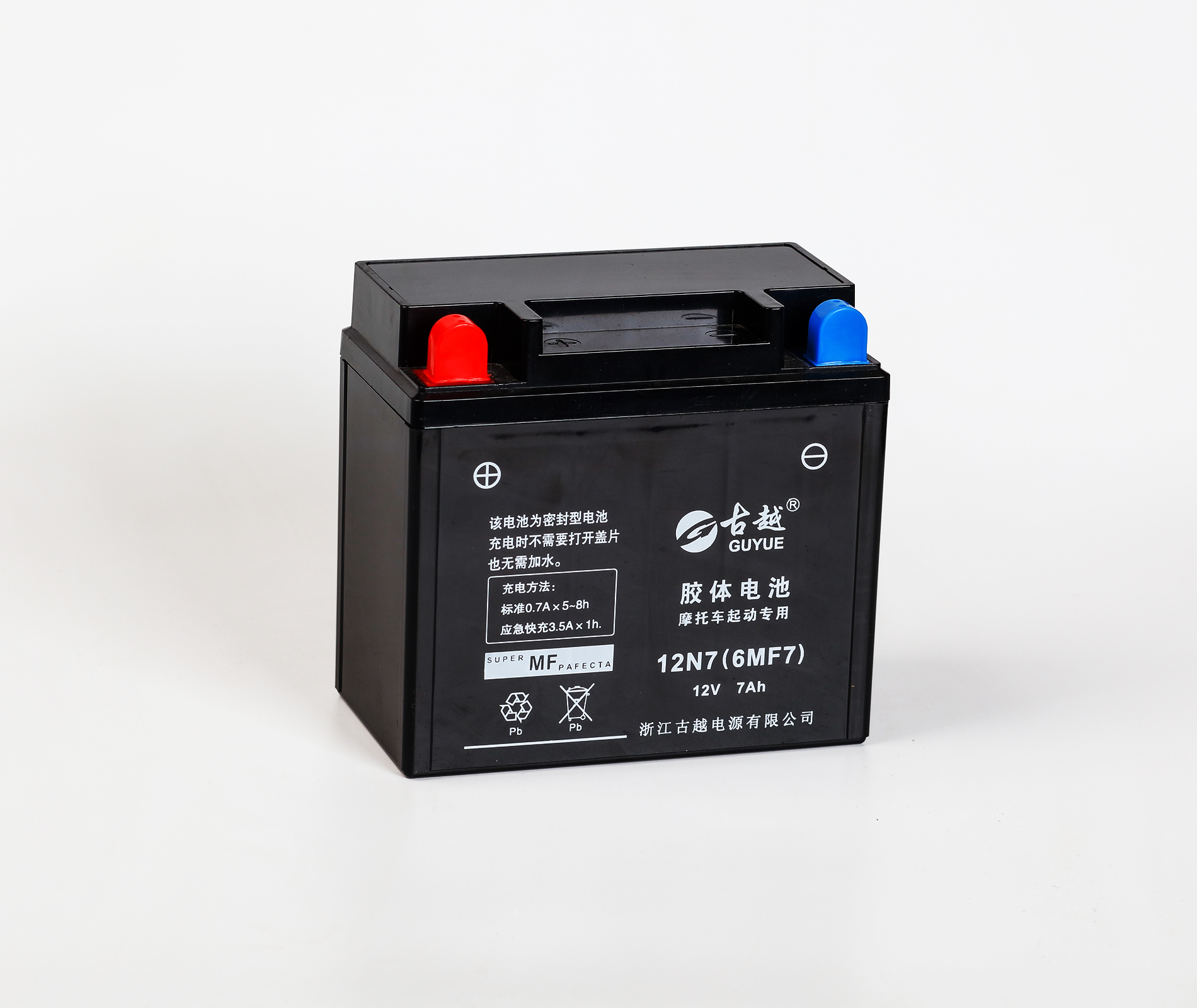 膠體摩托車電池 6MF7-GEL