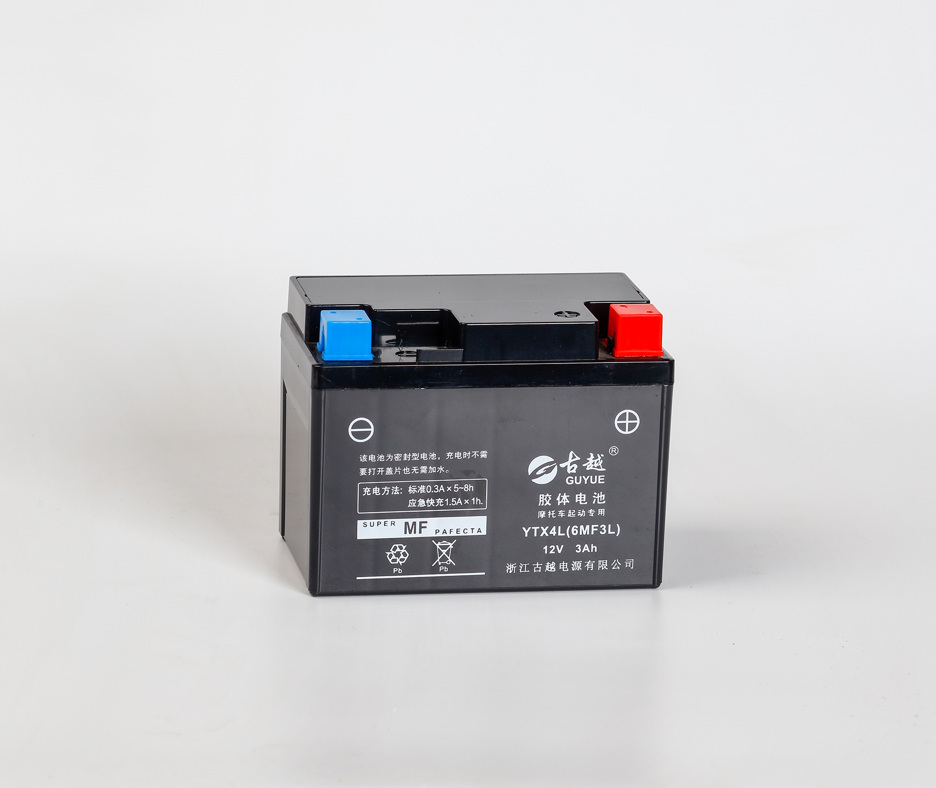 膠體摩托車(chē)電池 YTX4L - GEL